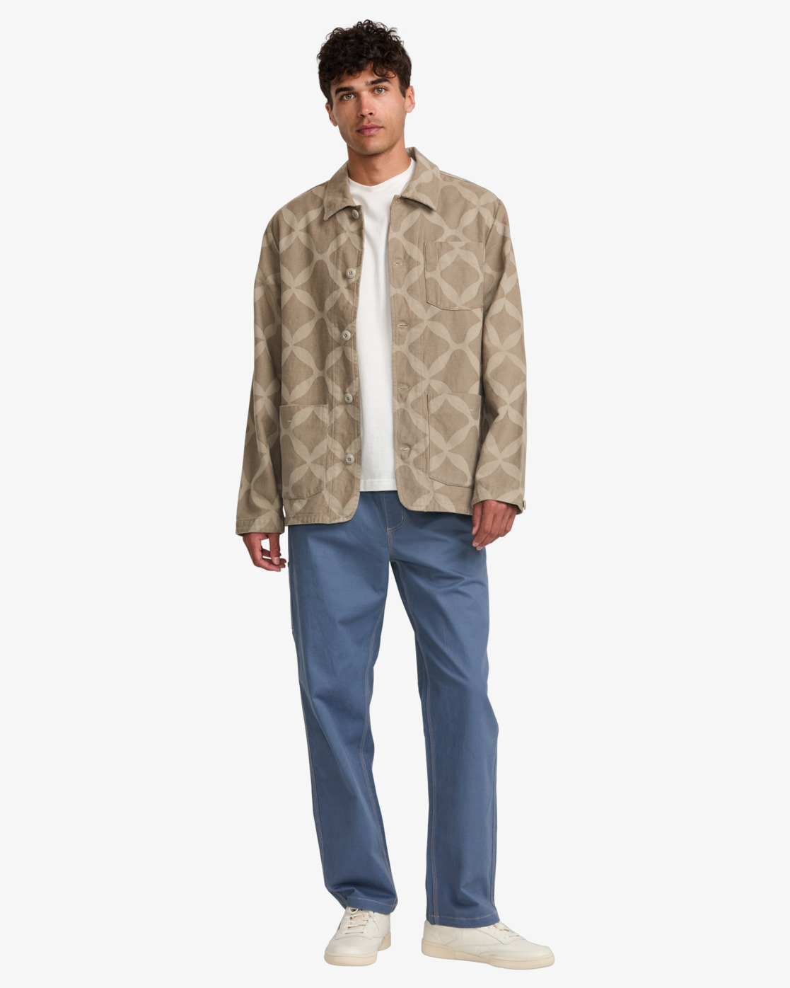 Rvca LA Ornament Chore Sand Brown