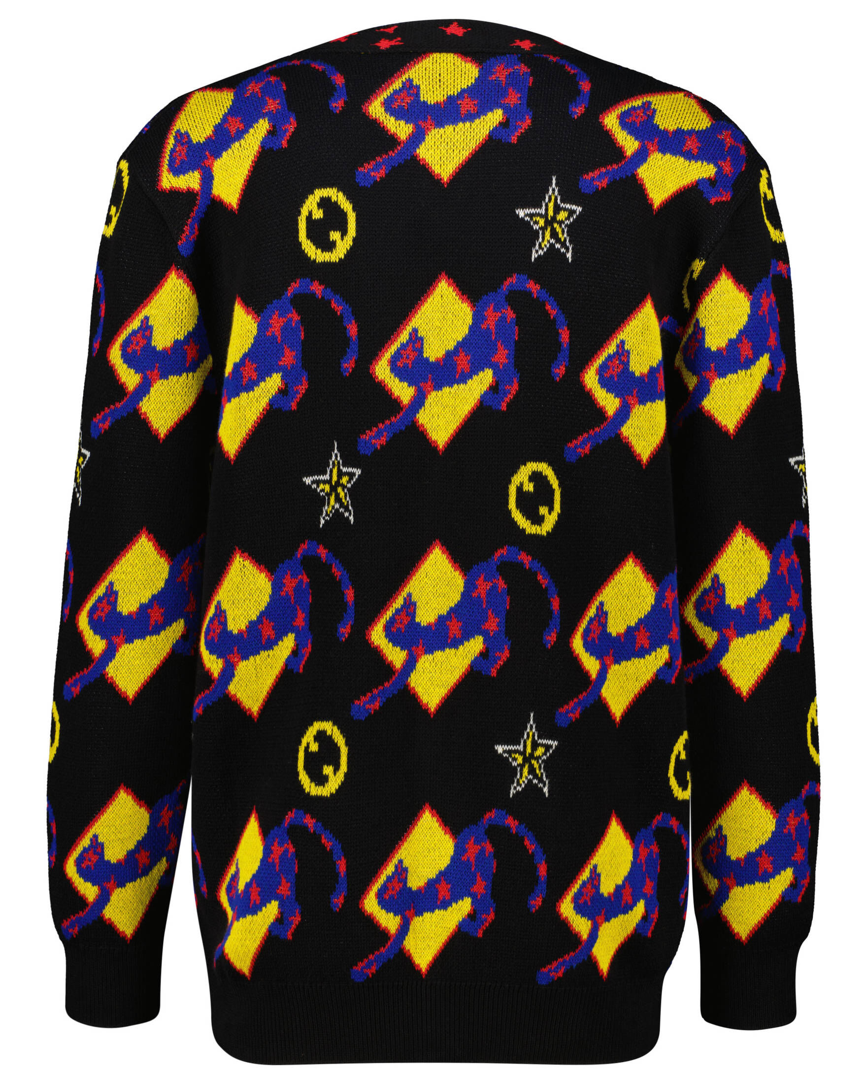 Gucci| Herren Strickjacke aus Baumwolle-Wolle-Mix