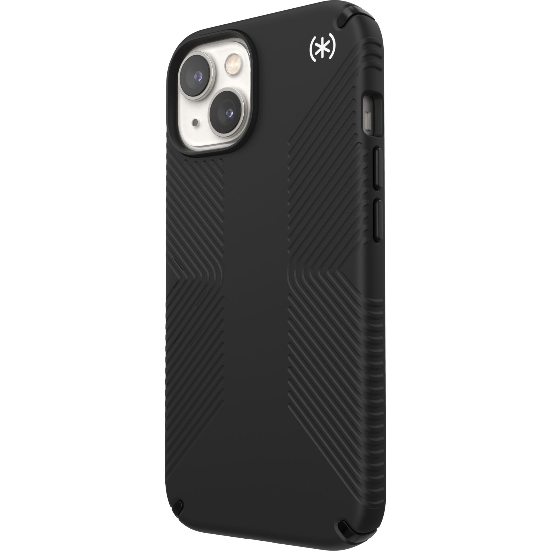 iPhone 14 MagSafe Antibakterielle Hardcase Hülle Presidio 2 Grip Case (150059-D143) - Schwarz