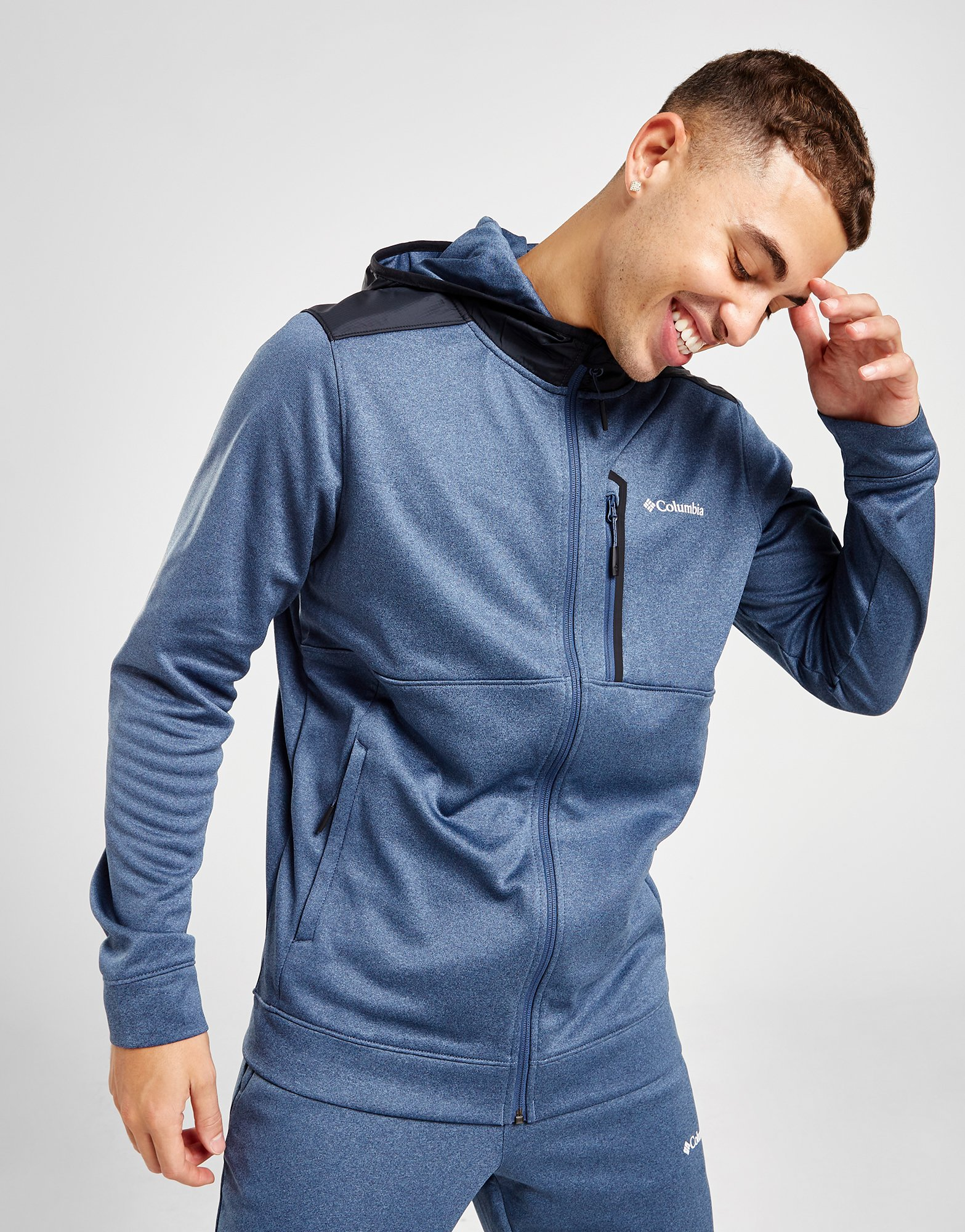 Columbia Sweat à Capuche Zippé Marsh Peak Homme