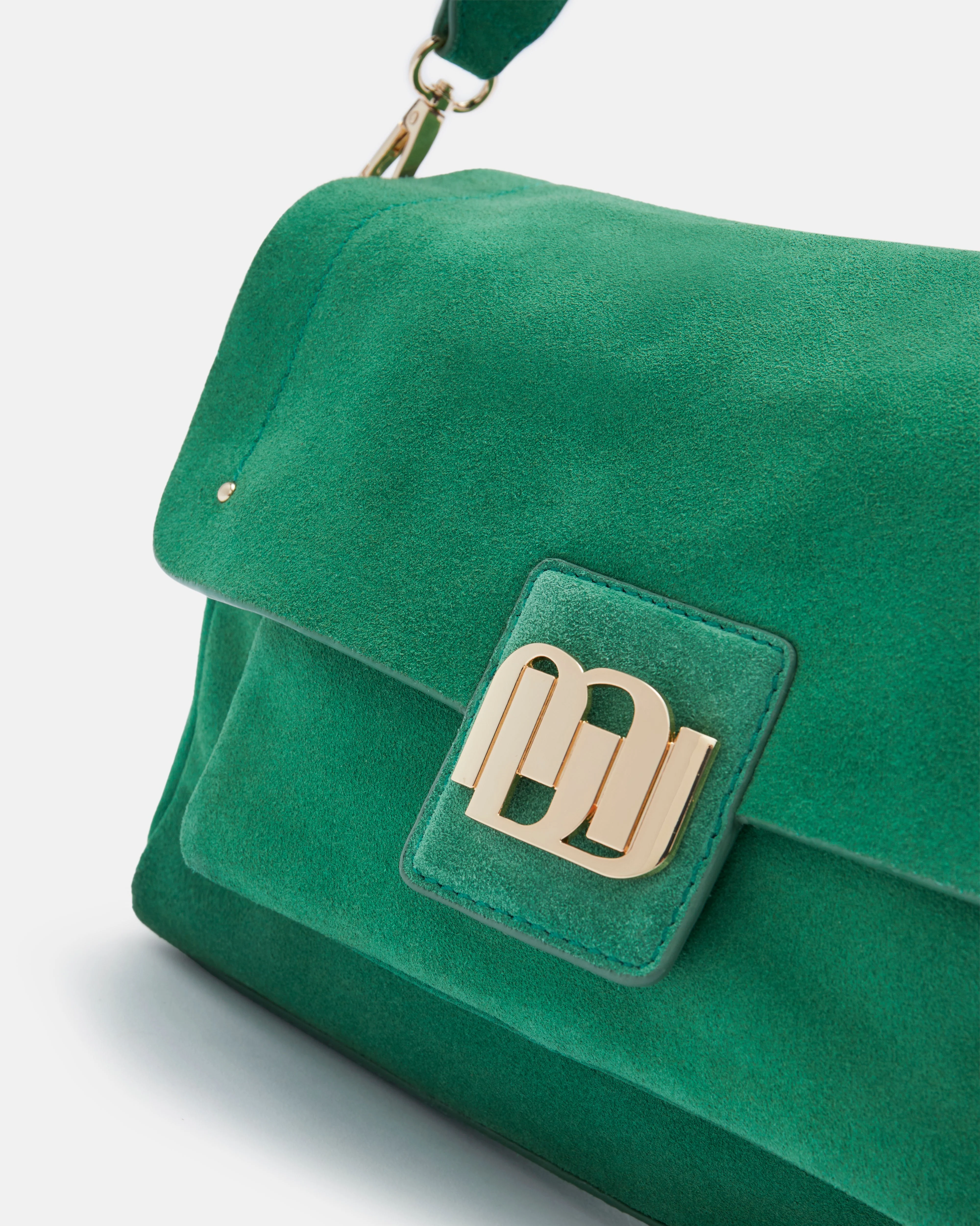 SAC CUIR VELOURS ALICIA/VEL VERT