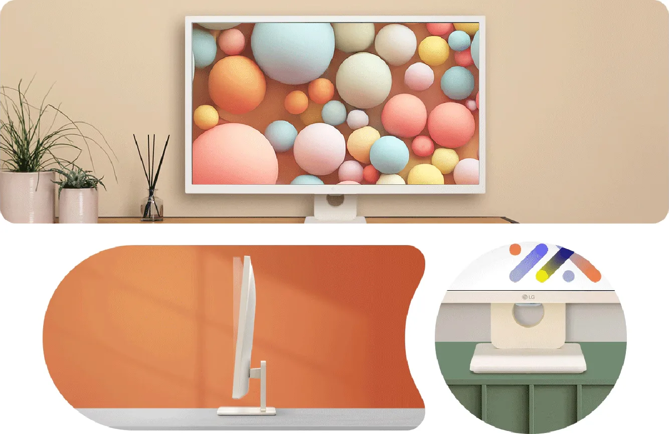 LG MyView Smart Monitor 32SR50F-W Écrans de bureau et professionnels
