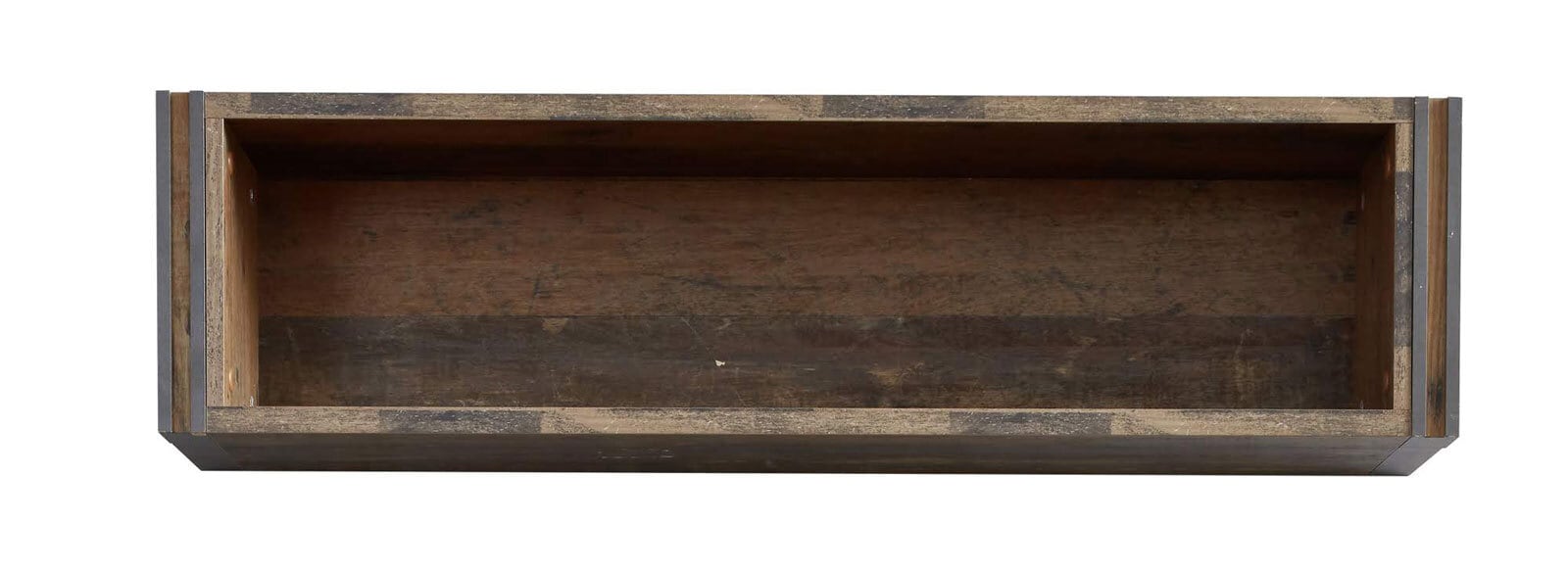 Wandregal Prime Braun/Grau 113 x 29 x 23 cm