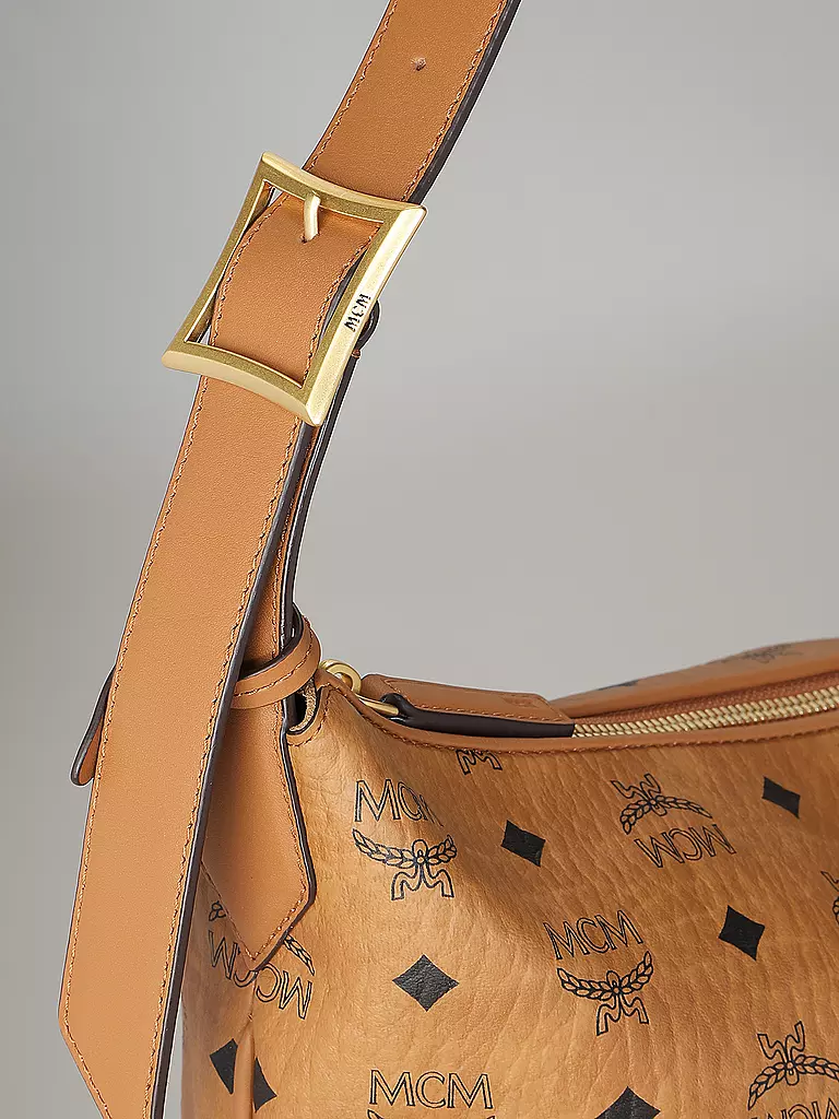 MCM Tasche - Hobo Bag AREN Large braun