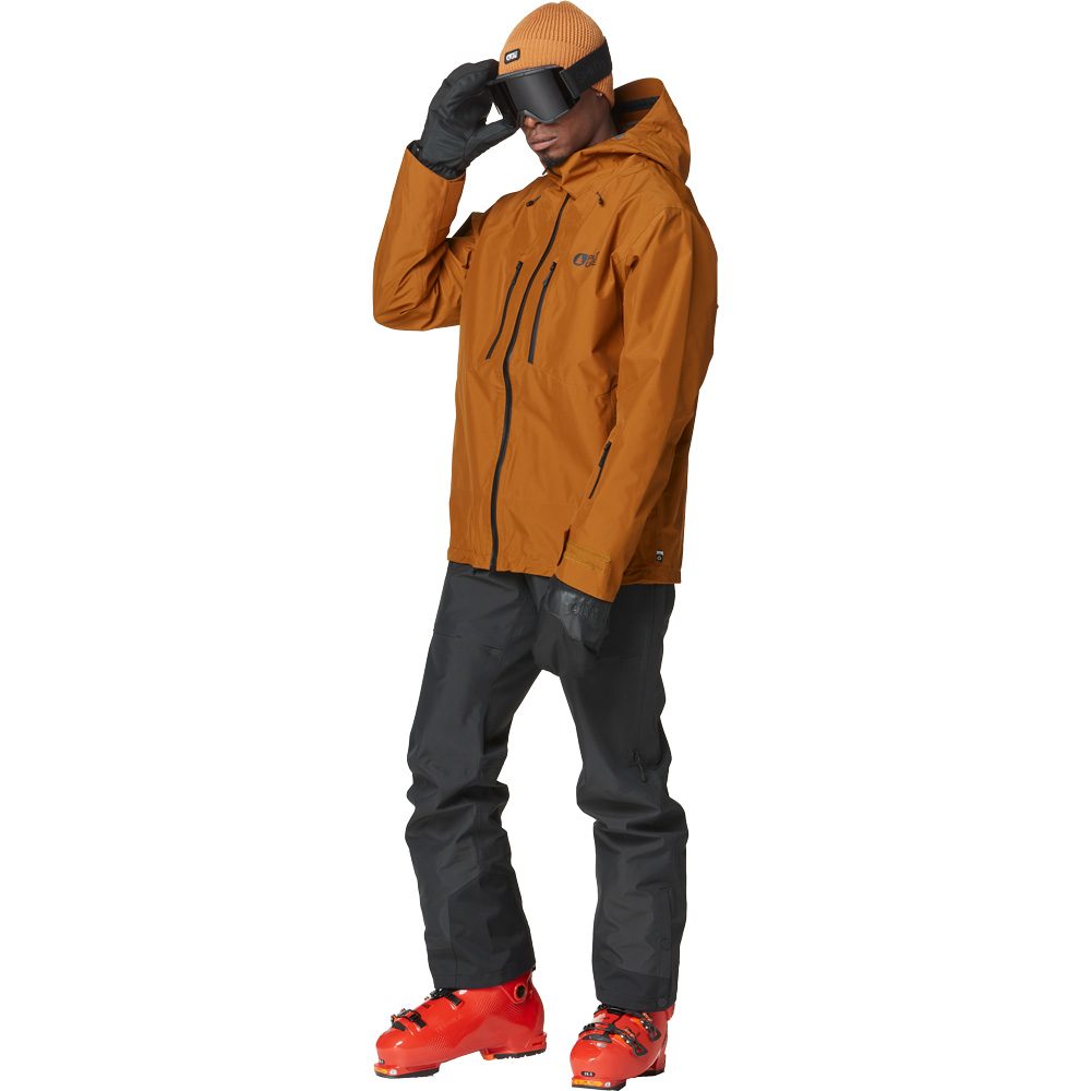 Picture Welcome 3L Xpore Hardshelljacke Herren chocolate