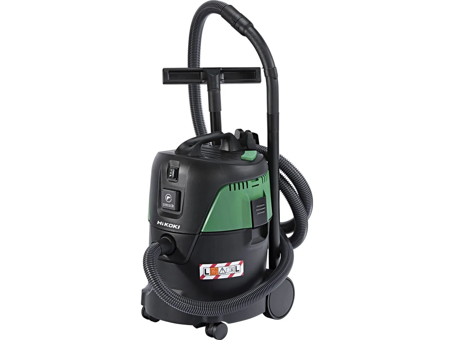 Hikoki RP250YDL WAZ, 1000 W, Beholder vakuum, Tør&våd, Poseløs, 21 L, Vandfiltrering