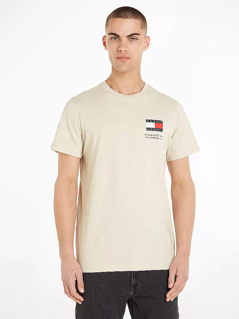 TOMMY JEANS T-Shirt beige