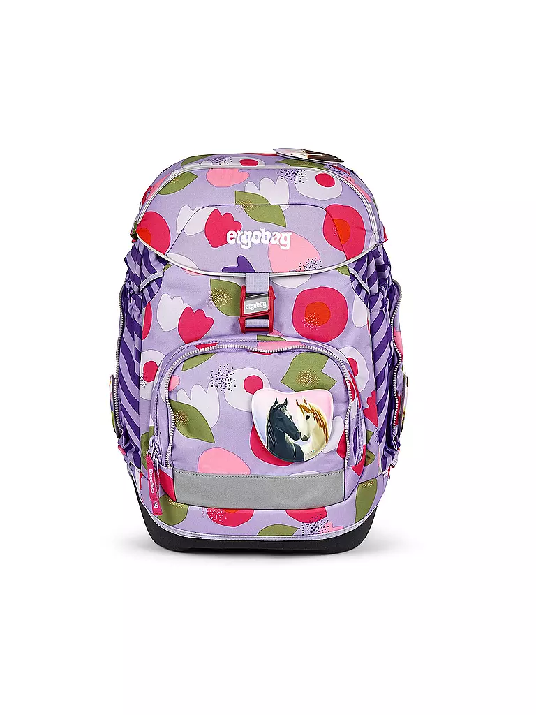 ERGOBAG Schultaschen Set 6tlg PACK BlütenzauBär lila