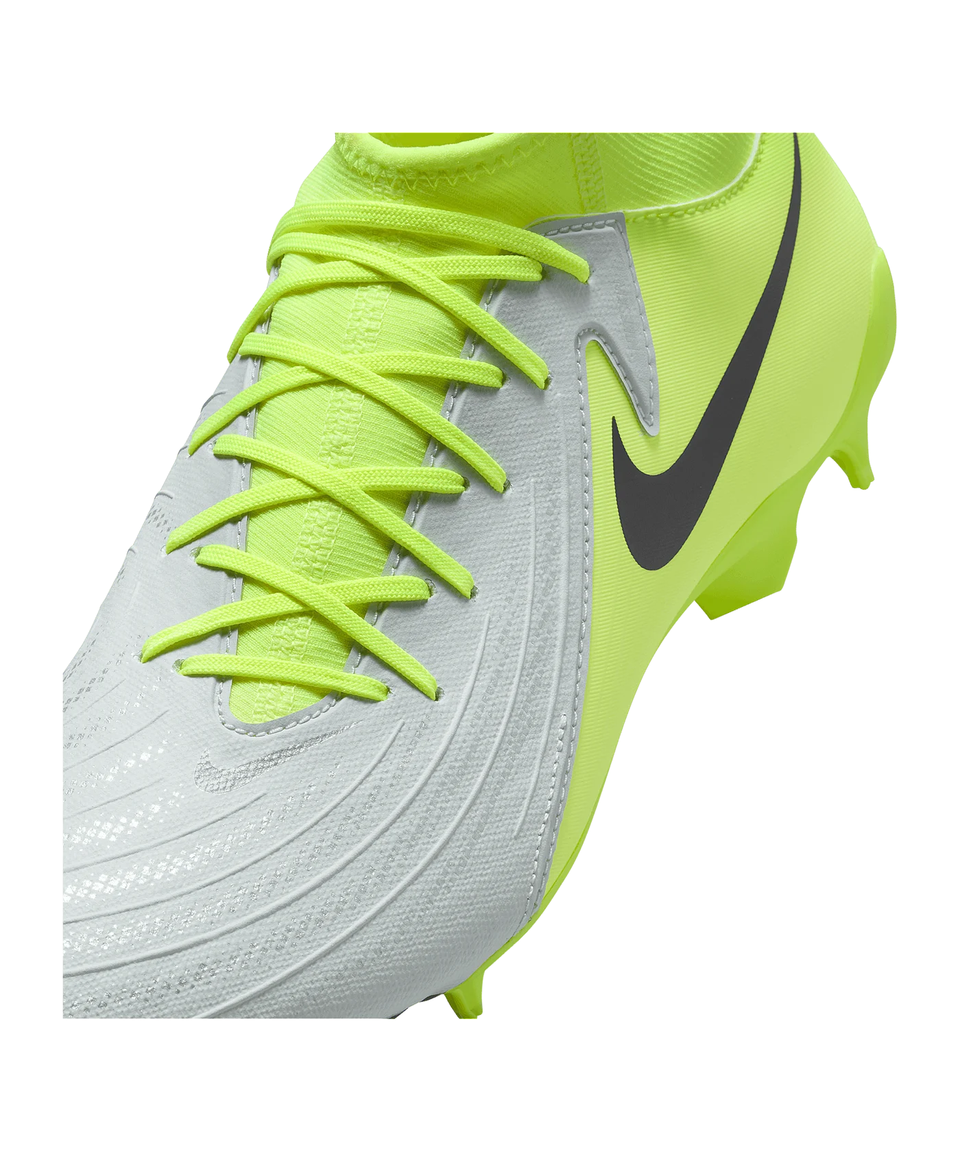 Nike Phantom Luna II Academy FG/MG Mad Voltage Silber Schwarz F003