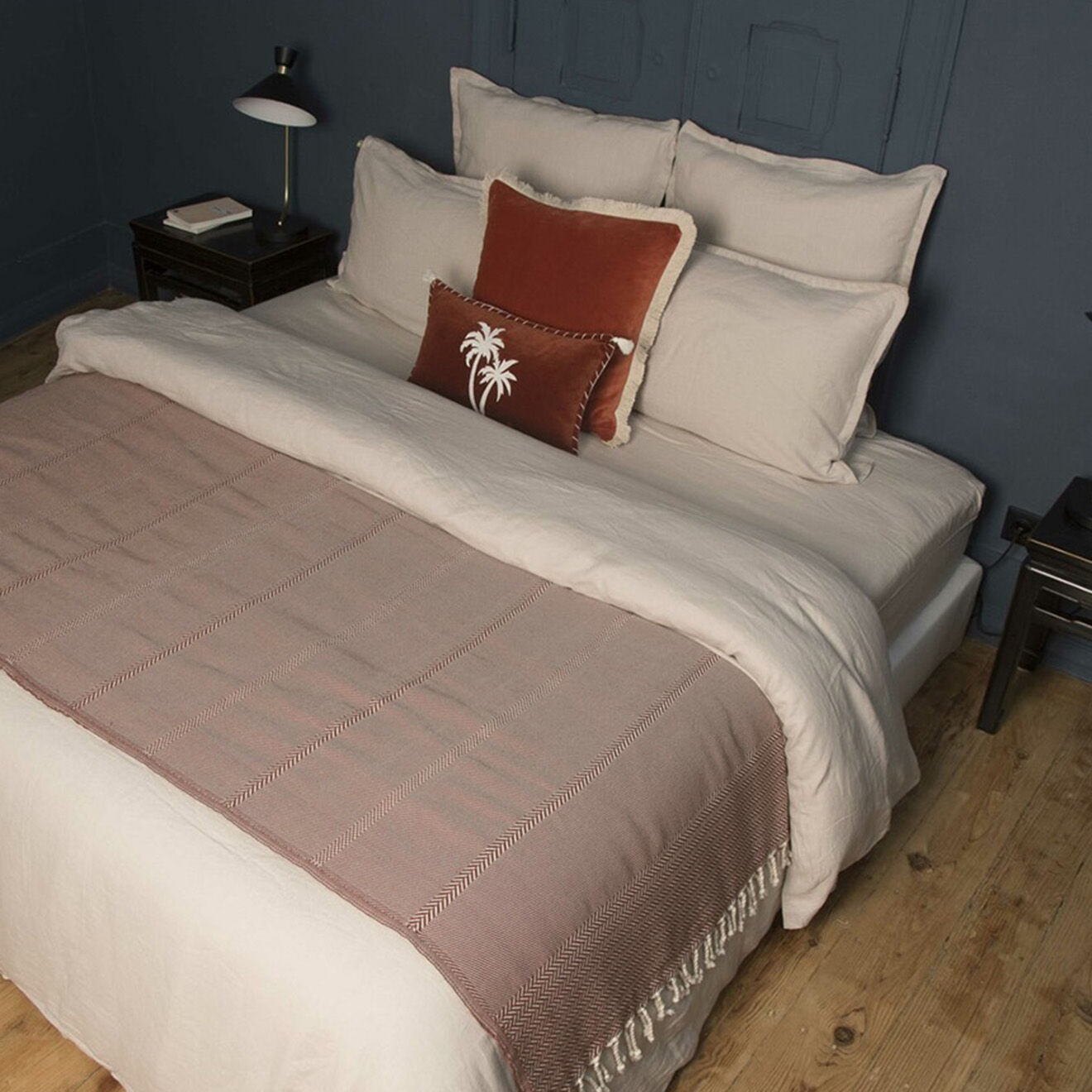Febronie Plaid Oslo rouge