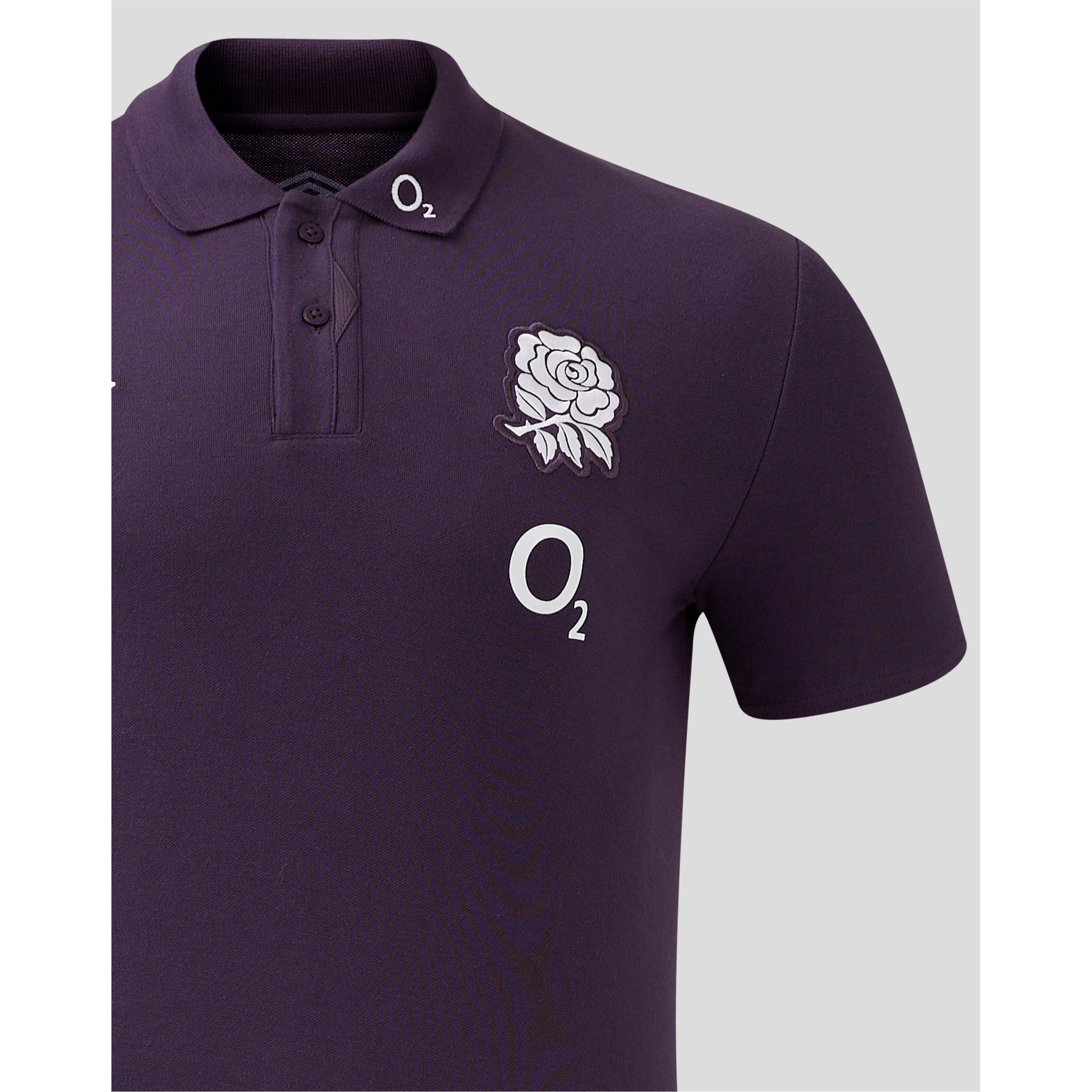 Umbro England Rugby Polo Shirt 2024 Adults