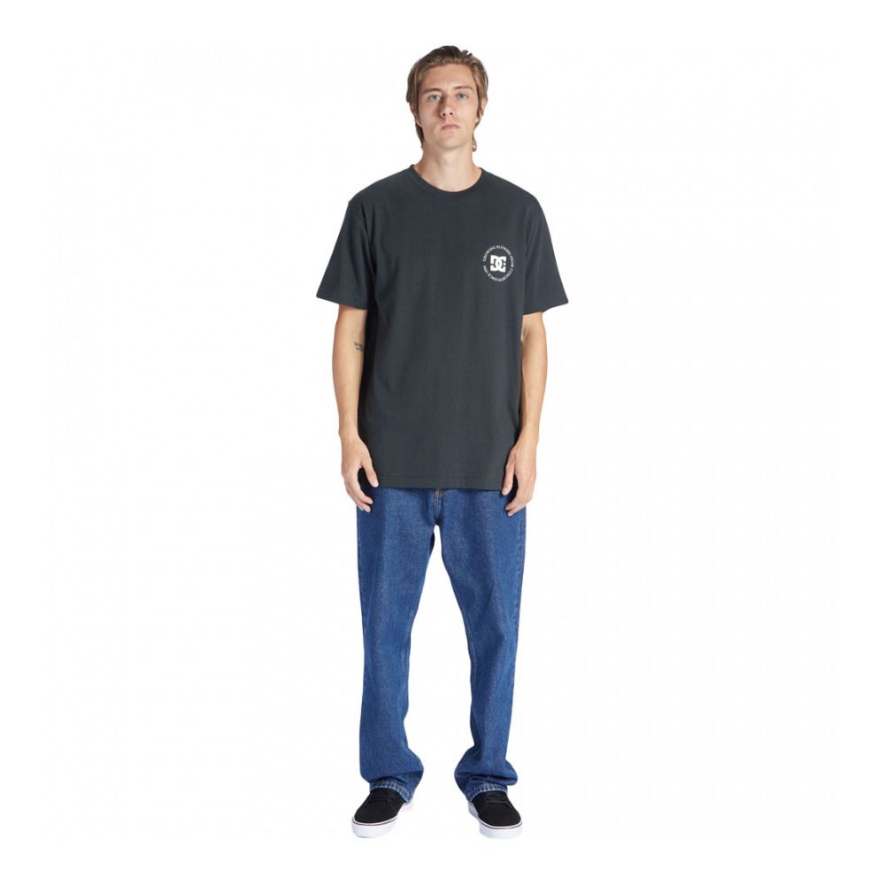 DC Shoes CONCRETE - Tee-shirt Homme pirate black