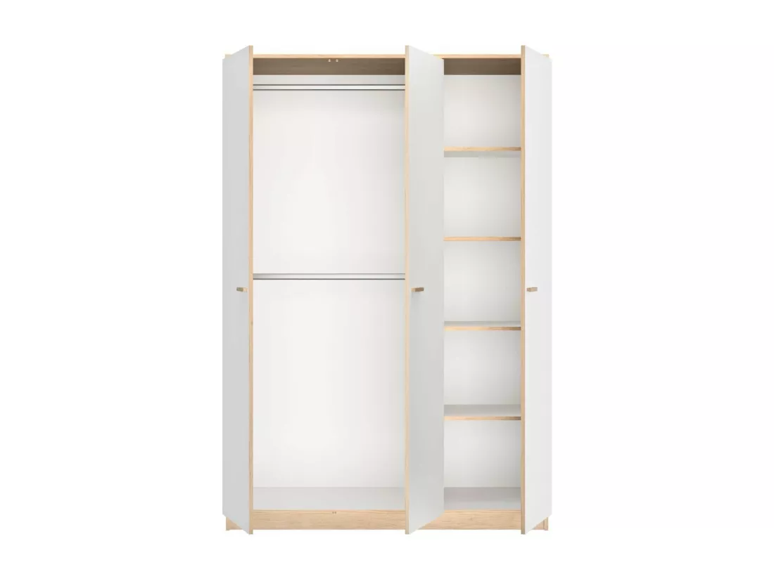 Armoire 3 portes L136 cm Tulle