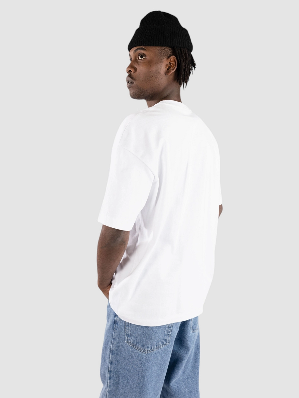Poetic Collective Rubber Patch T-Shirt white