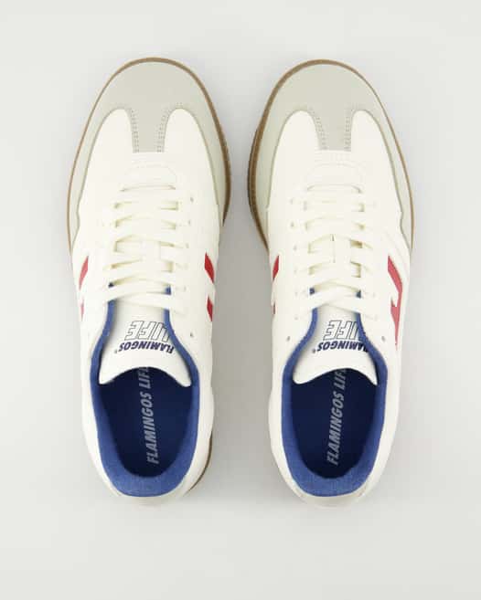 Flamingos Life Burela Slim Sneaker in Grau