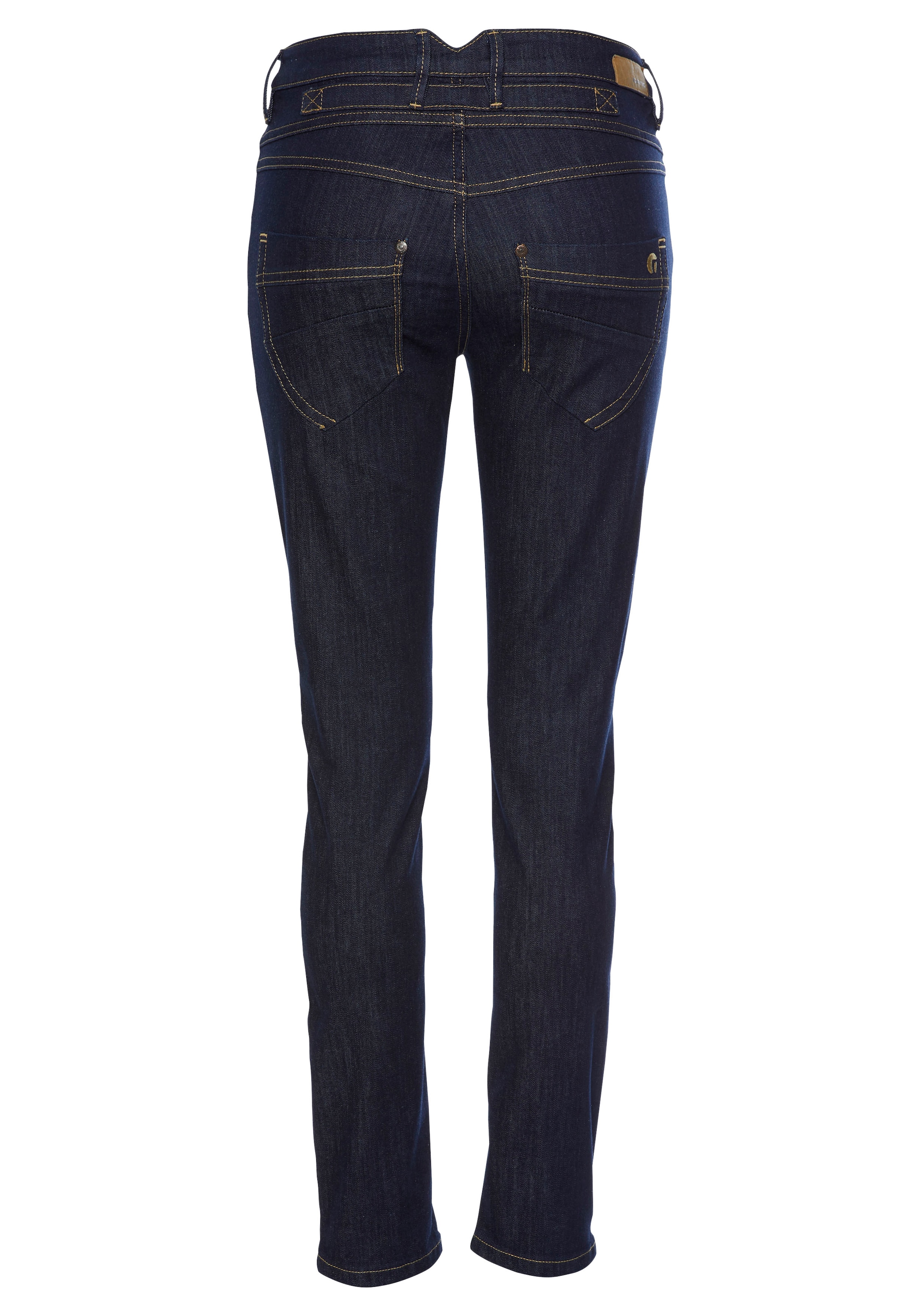GANG Skinny-fit-Jeans »94MEDINA«, mit stylischer halb offener Knopfleiste