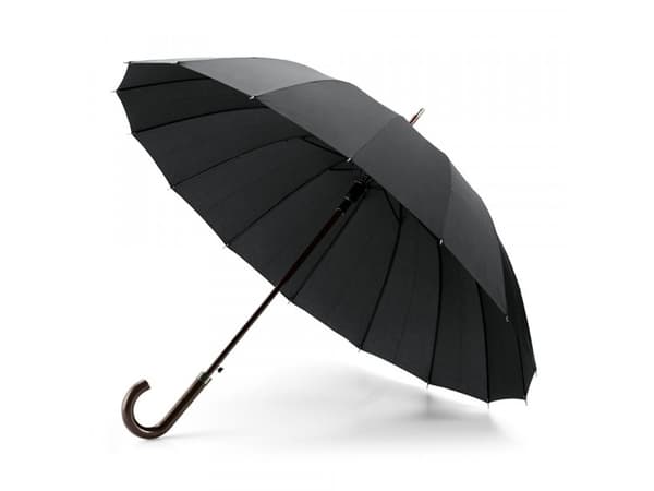 Esperanza LONDON - Paraply - svart, wood-like