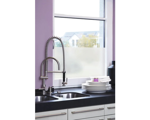 dc-fix® Glasdecoratiefolie Static Premium statische hechting Frost 45x150 cm