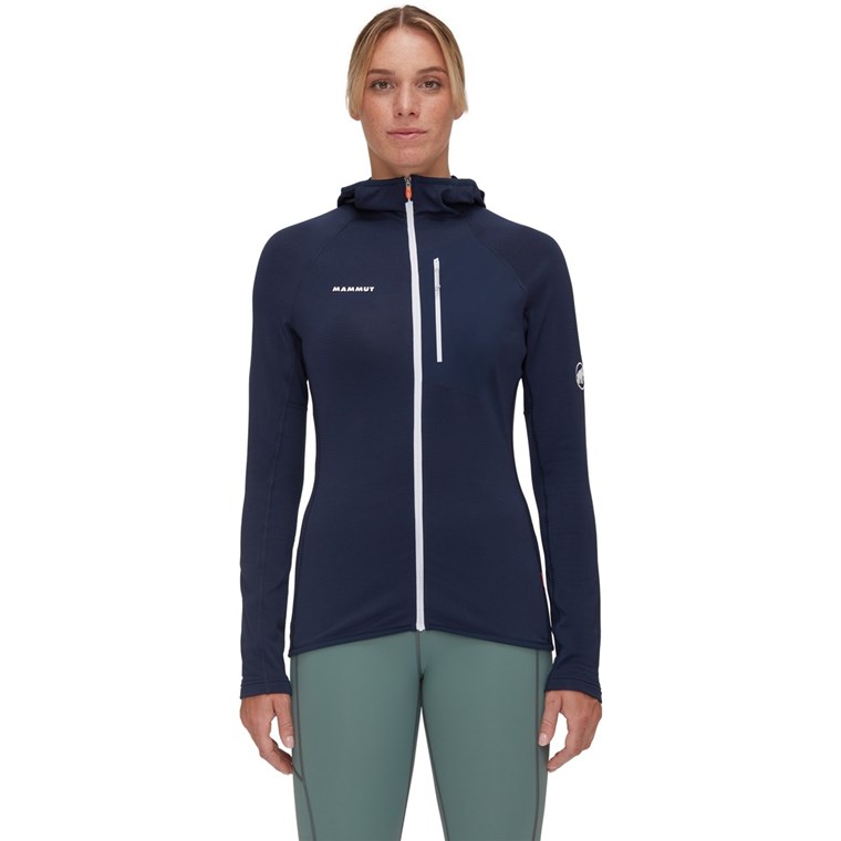 Mammut Aenergy Light ML Hooded Jacket Women Marine