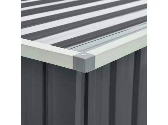 Boîte de rangement de jardin Gris 171x99x93 cm