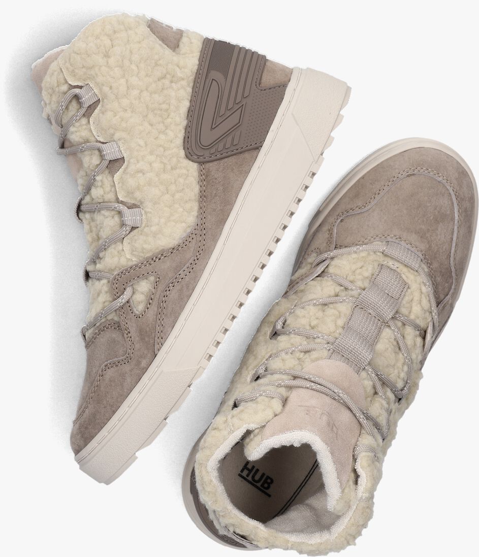 HUB taupe hub veterboots track
