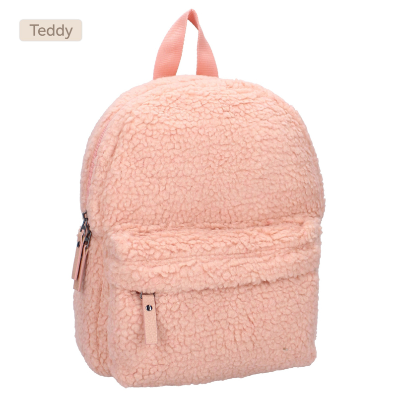 Teddy rugzak - roze