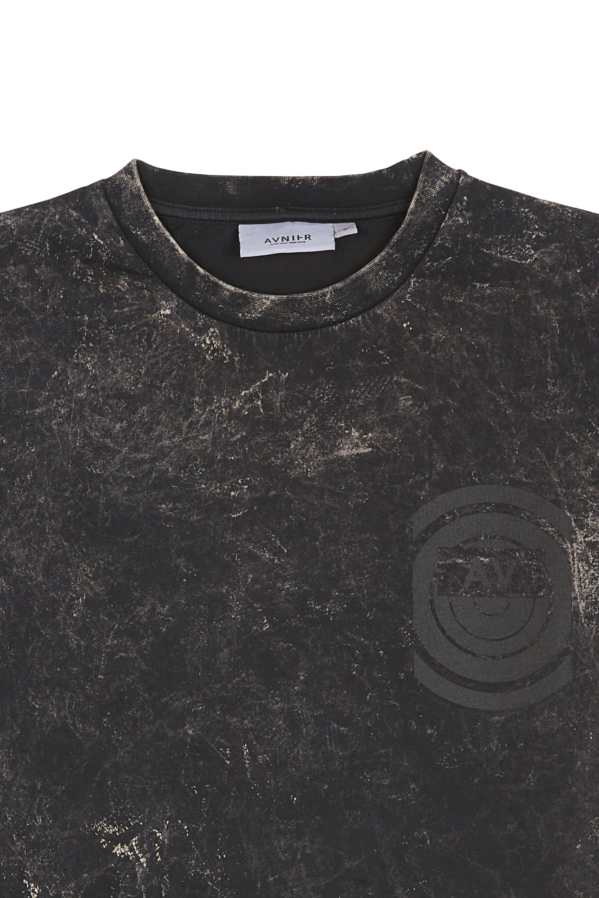 AVNIER t-shirt T-Shirt Source Sky Wash Radiowave Noir