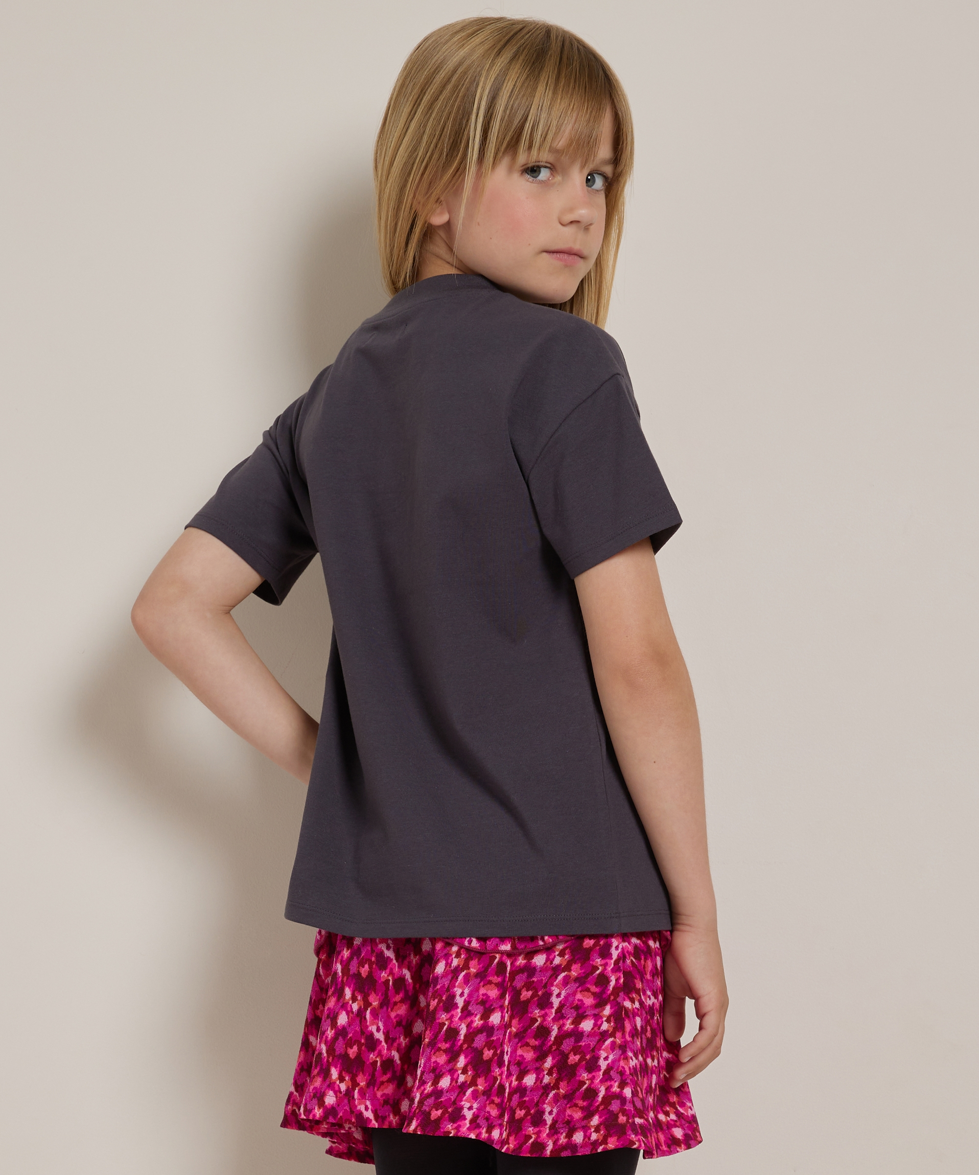 t-shirt met grote frontprint