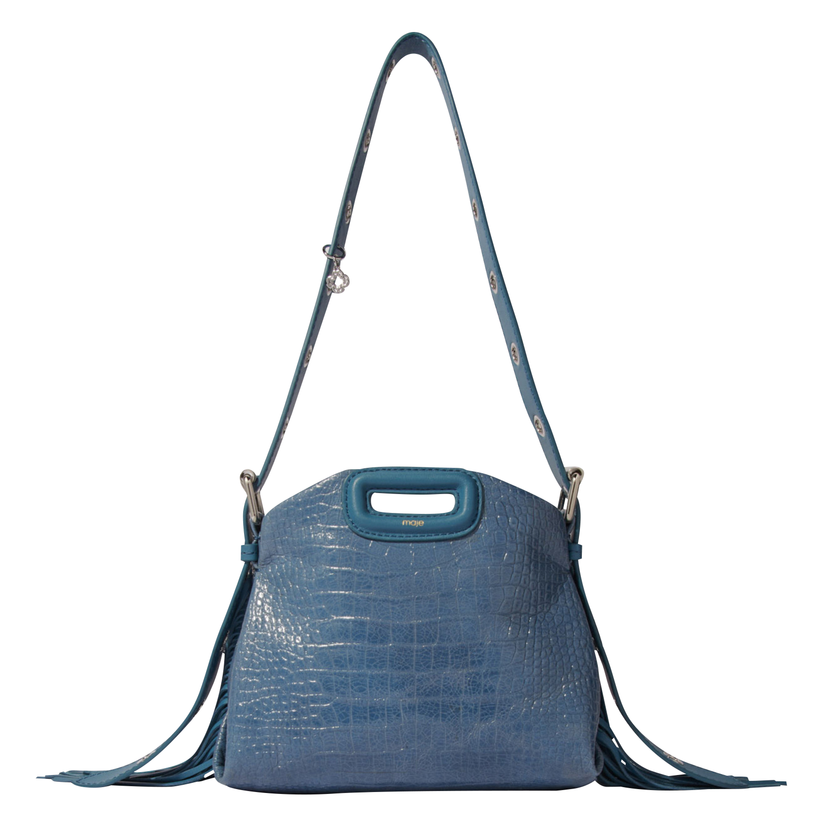 MISS M MINI - Sac bandoulière en cuir | Bleu