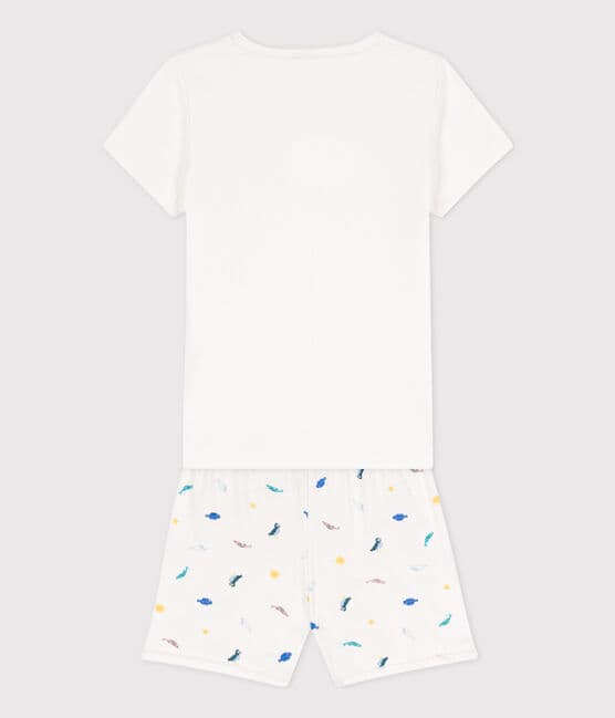 Pyjacourt animaux marins en coton petite fille