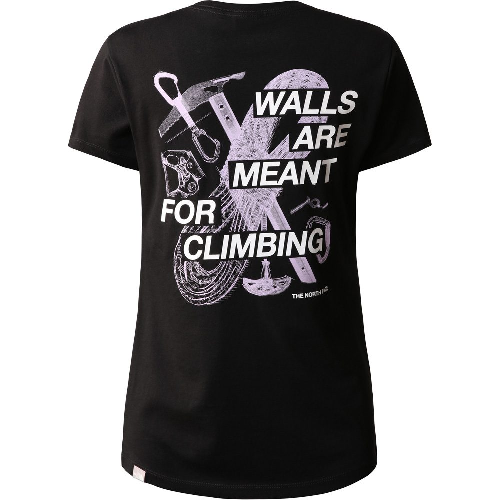 The North Face® Outdoor Graphic T-Shirt Damen schwarz