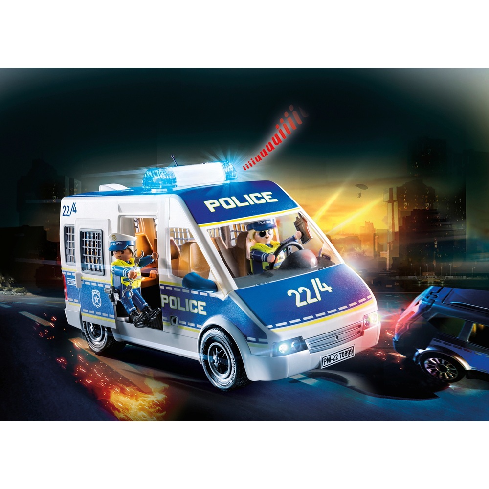 Playmobil City Action 70899 Polizeiwagen mit Licht und Sound