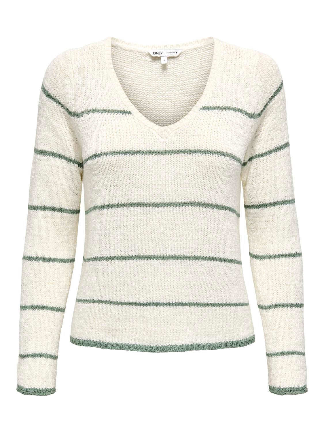 ONLGEENA Strickpullover Cloud Dancer