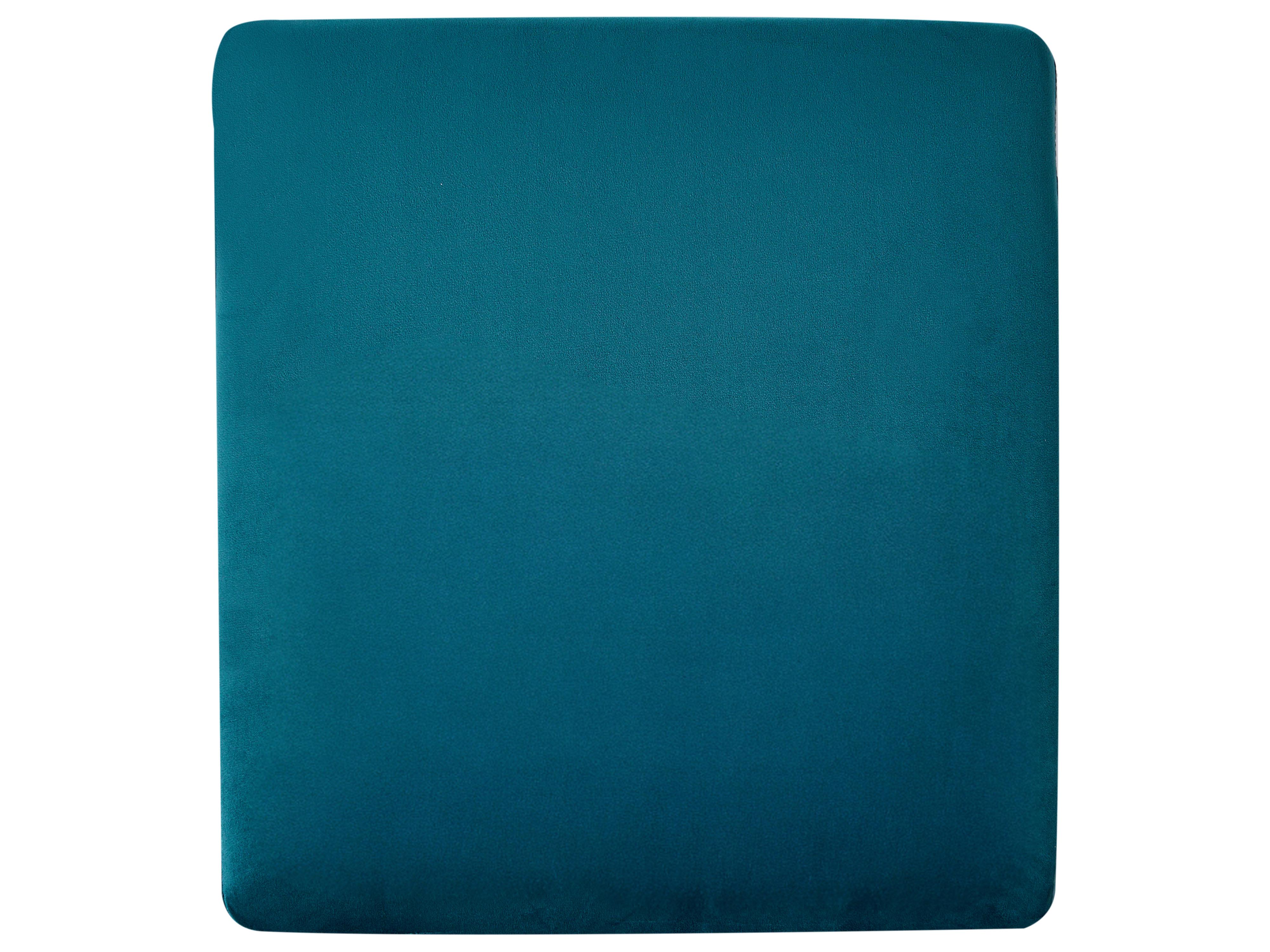 Bank 2-zits SKIEN Fluweel Groenblauw