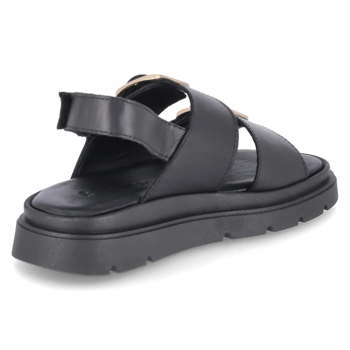 TamarisSandalen - BLACK LEATHER