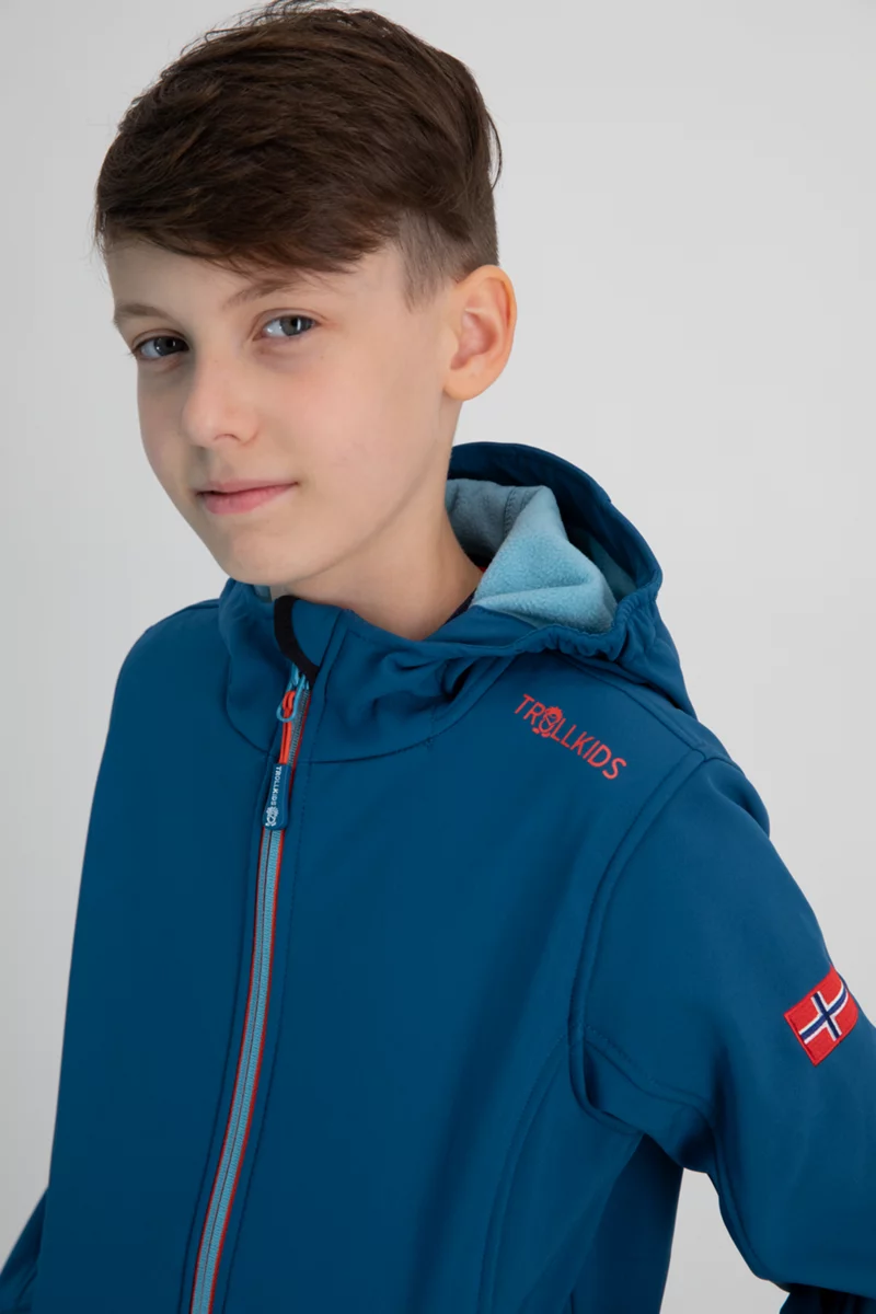 Trollkids Trollfjord Kinder Softshelljacke