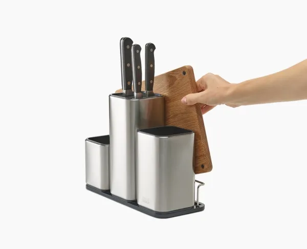 Joseph Joseph CounterStore, Organisator, Beholder, Bordplade, Køkkengrej, Bestik, Rustfrit stål, Rustfrit stål
