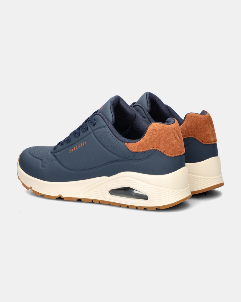 Skechers Uno Lage sneakers  - blauw