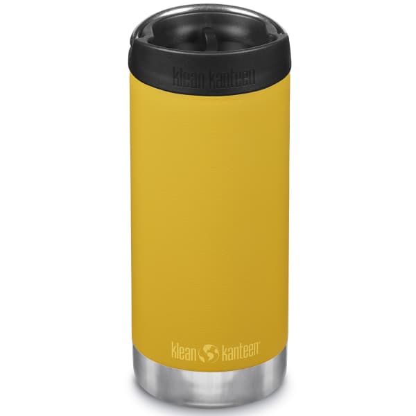 Bouteille isotherme KLEAN KANTEEN TKWIDE 12OZ (W/ CAFÉ CAP) MARIGOLD