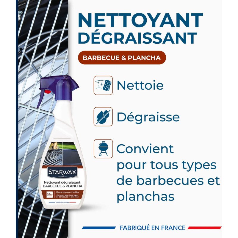 Dégraissant pour plancha 500 ml