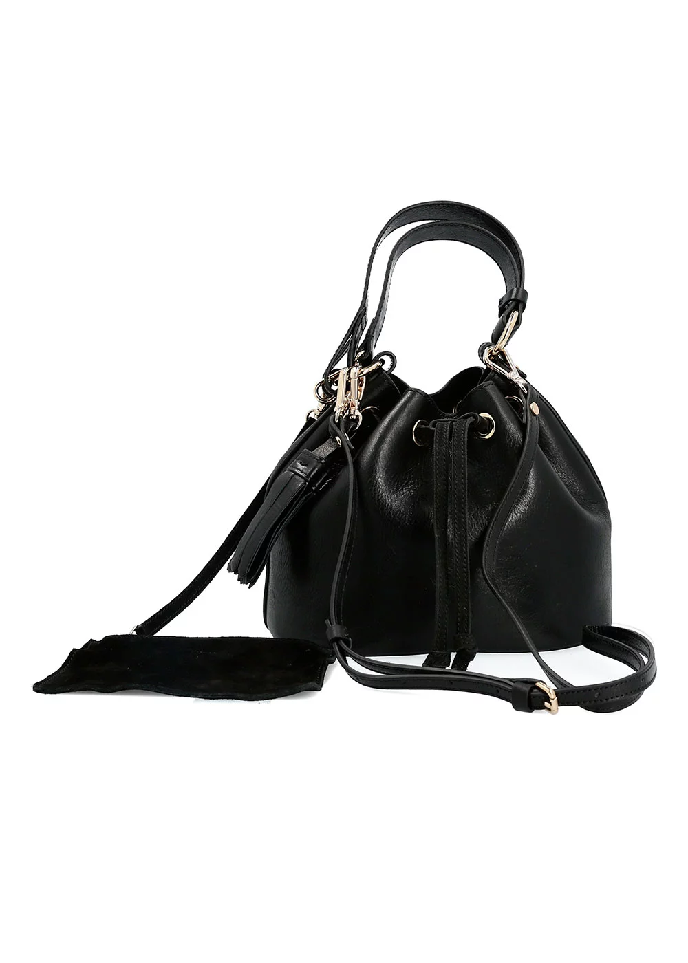 PETIT SEAU SISKIYOU CUIR NOIR