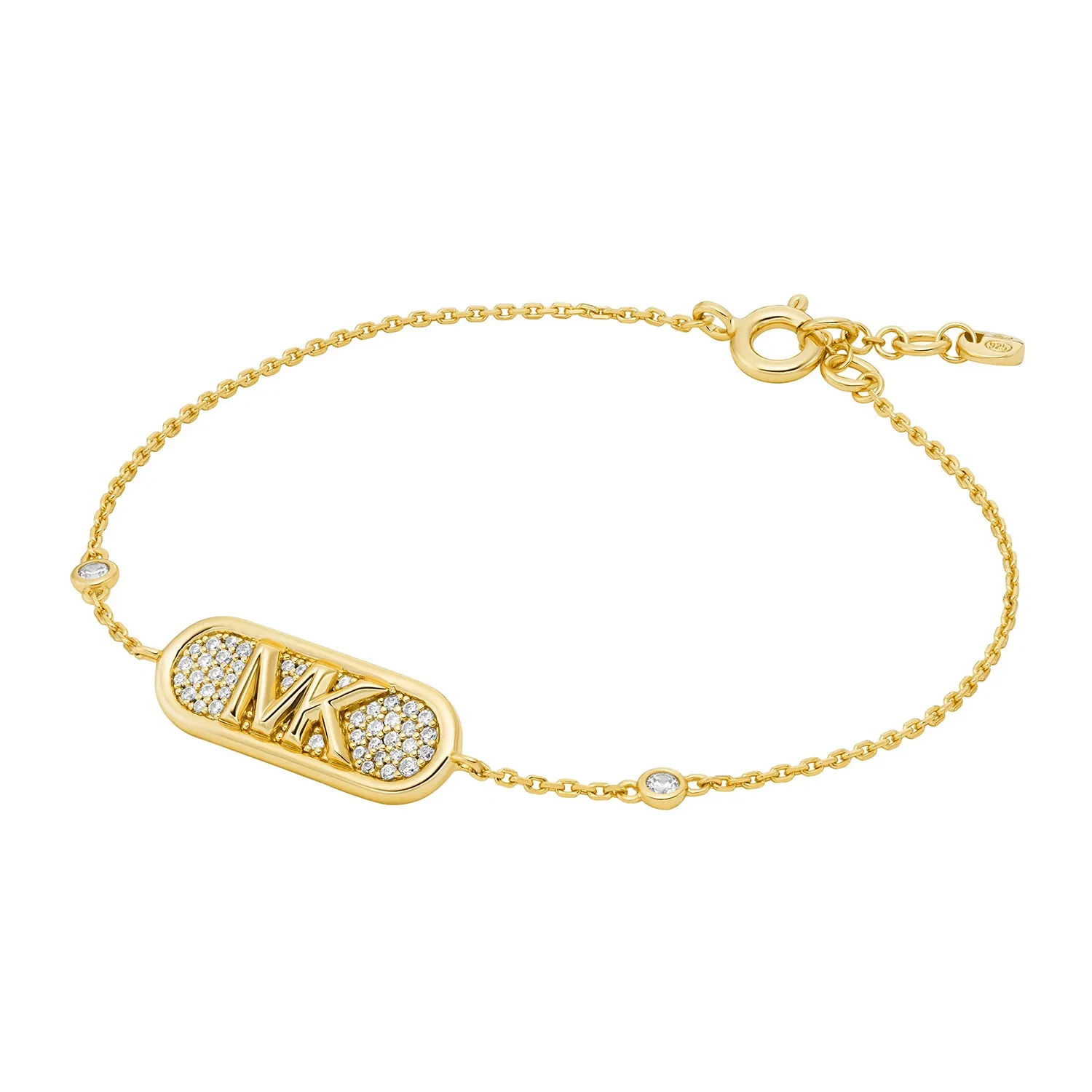 Michael Kors Premium Armbånd 18 kt. Forgyldt Sølv MKC1730CZ710