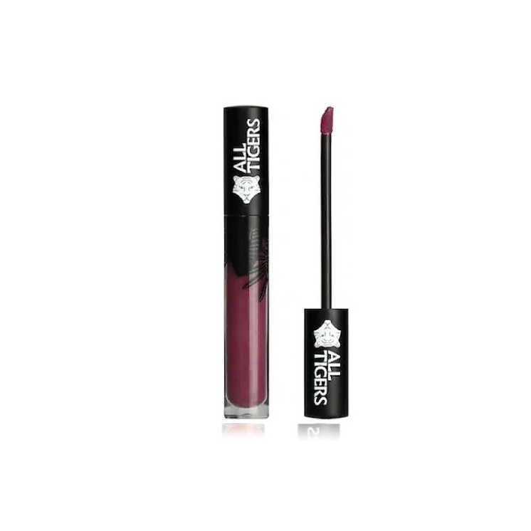 All Tigers Natural & Vegan matt flüssiger Lippenstift /980/ Feel The Power 8 ml