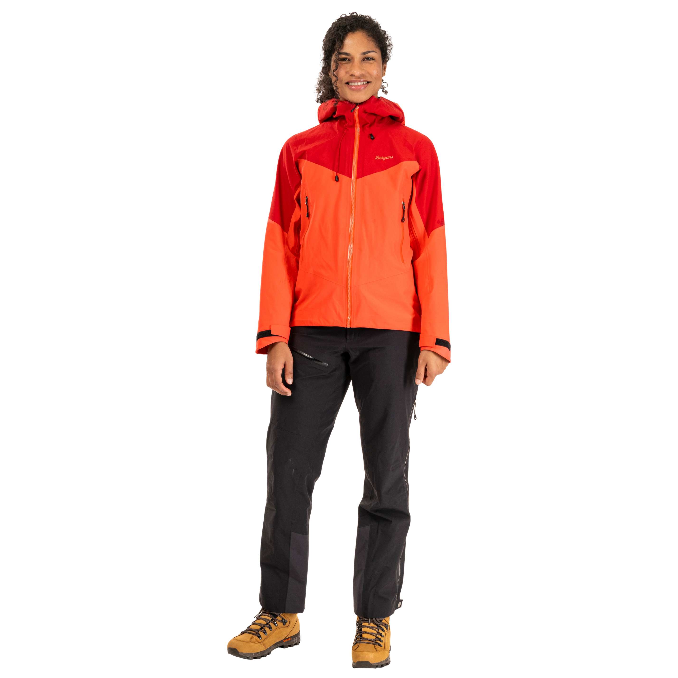 Rabot Alpine 3L Shell Jacket Women Peachy Red / Red