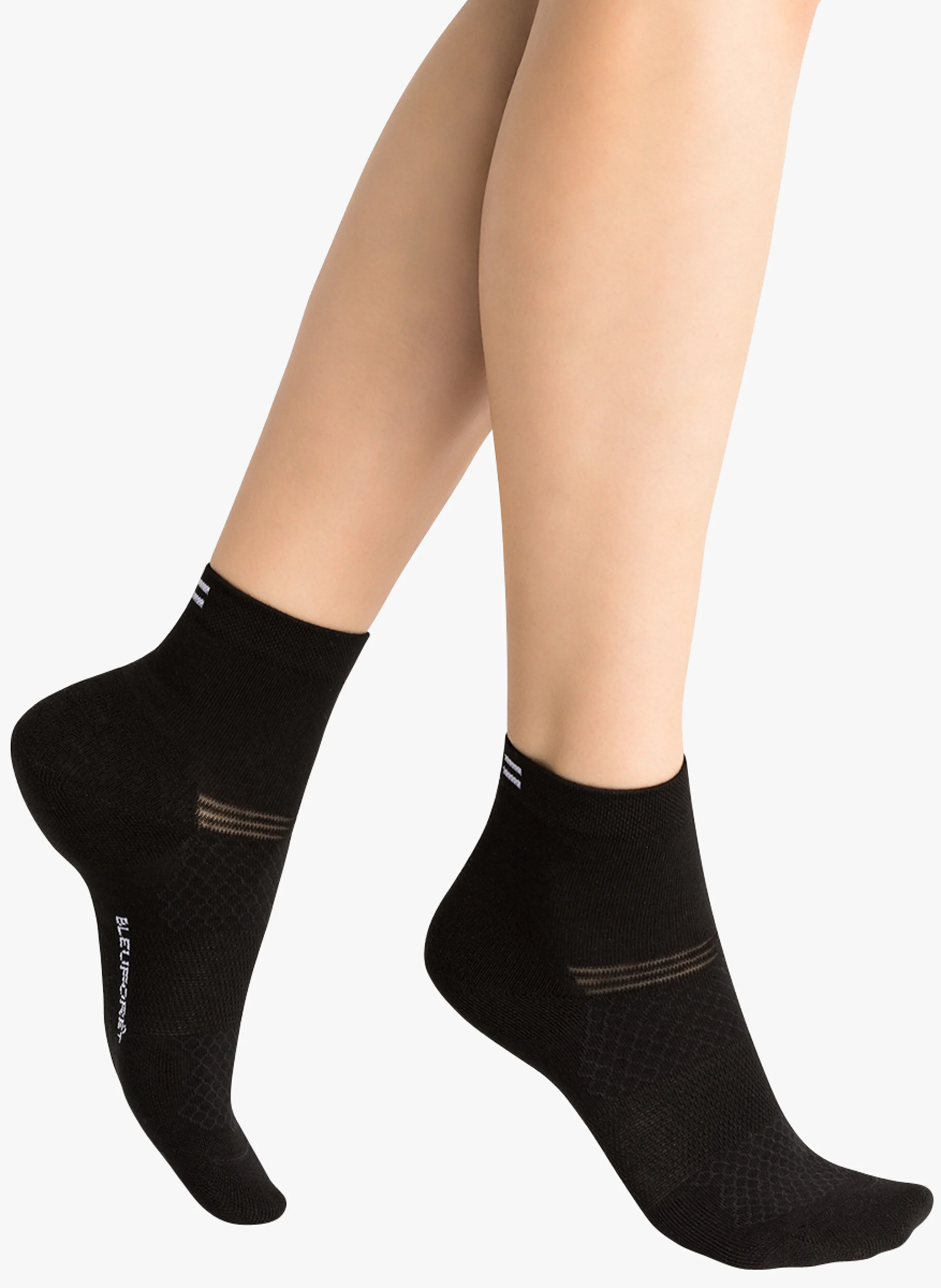 Chaussettes de sport en coton mélangé | Noir