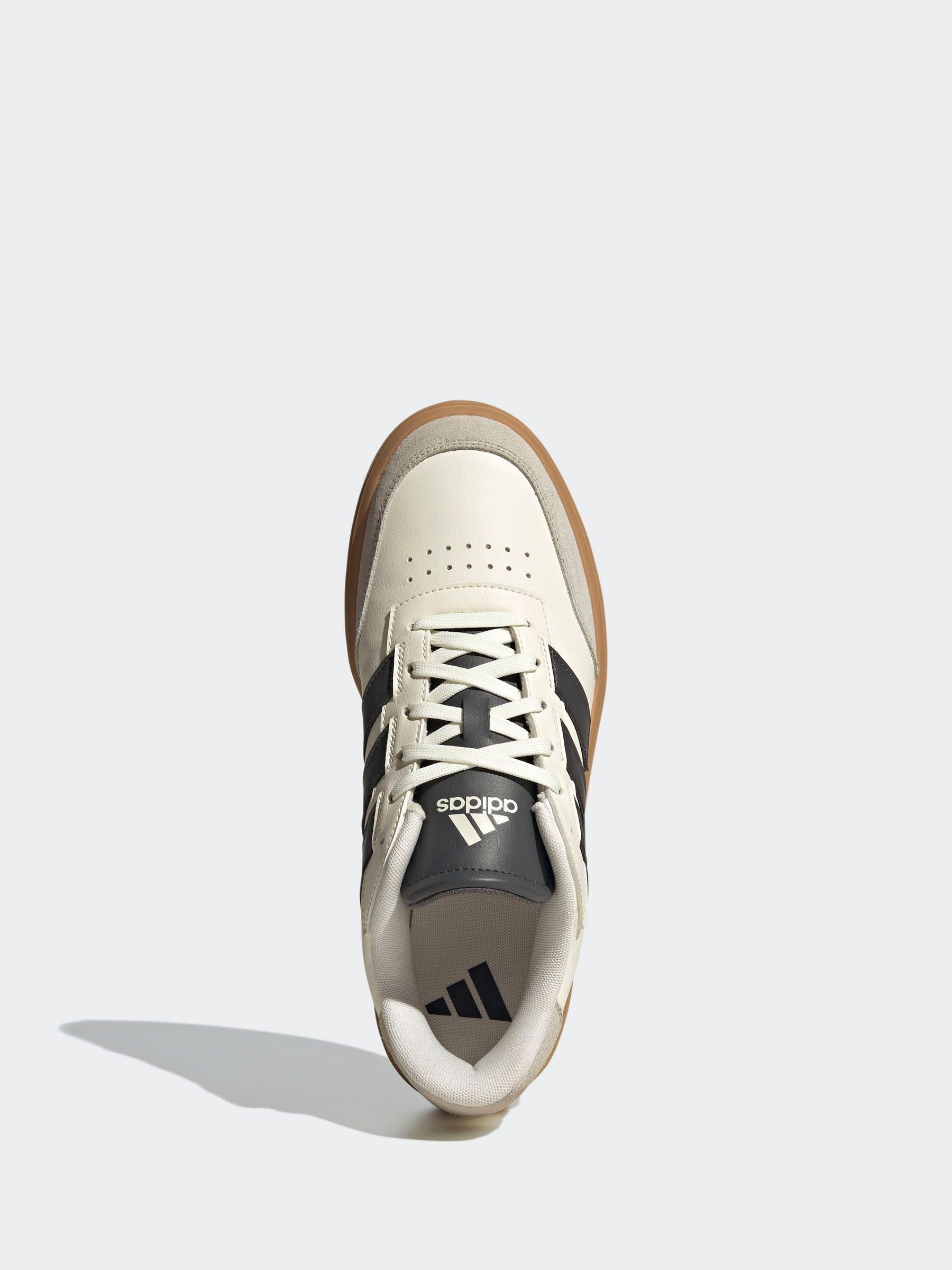 Wit - adidas Courtblock sneakers