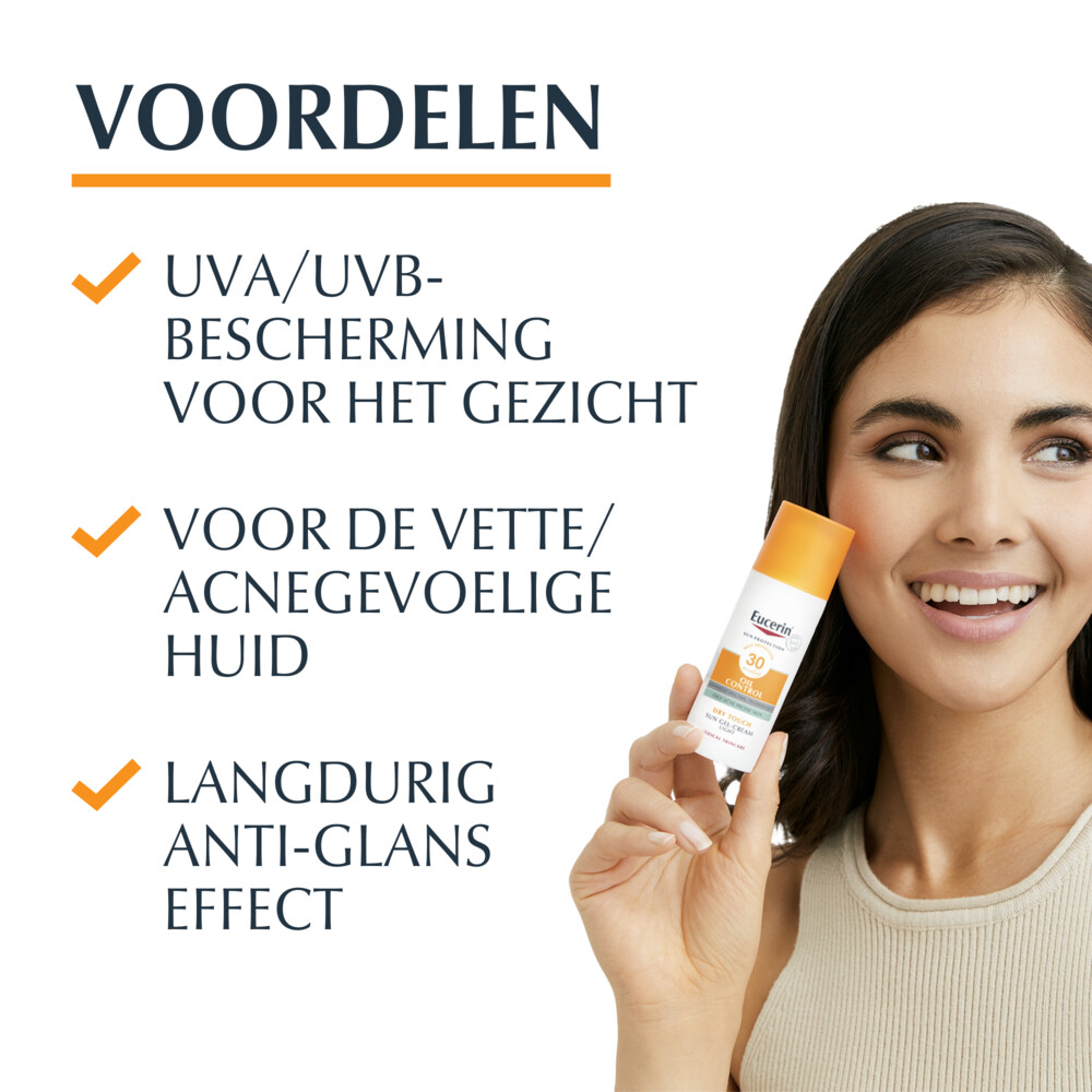 Eucerin Sun Oil Control Gel-Creme SPF 50+50 ml