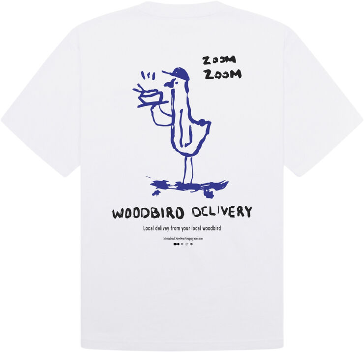 Woodbird WBBaine Delivery Tee White