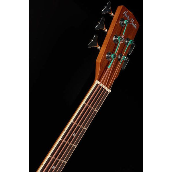 Harley Benton B-35 5-String Akustikbass Natur