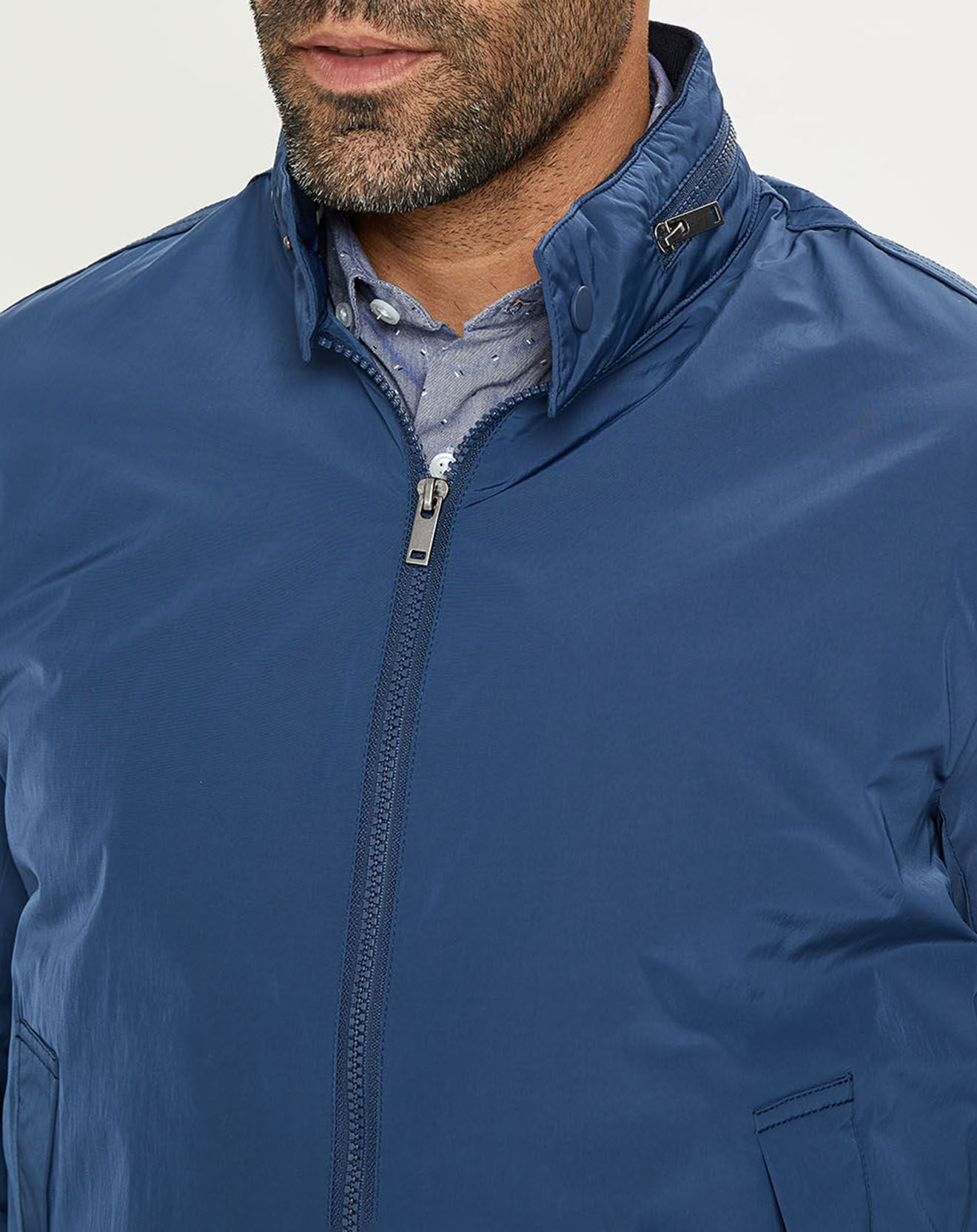 Galeries Lafayette Blouson Nautique bleu foncé